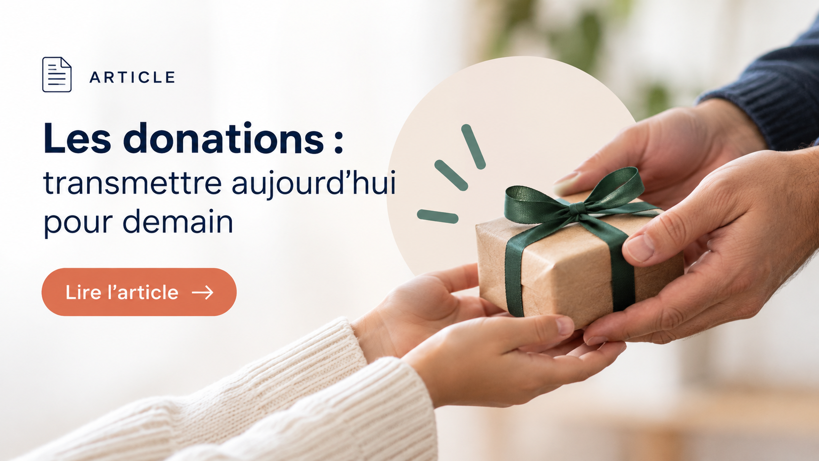 Donation exceptionnelle de 100 000 € : une opportunité pour aider vos enfants à acheter dans l’immobilier neuf avant fin 2026